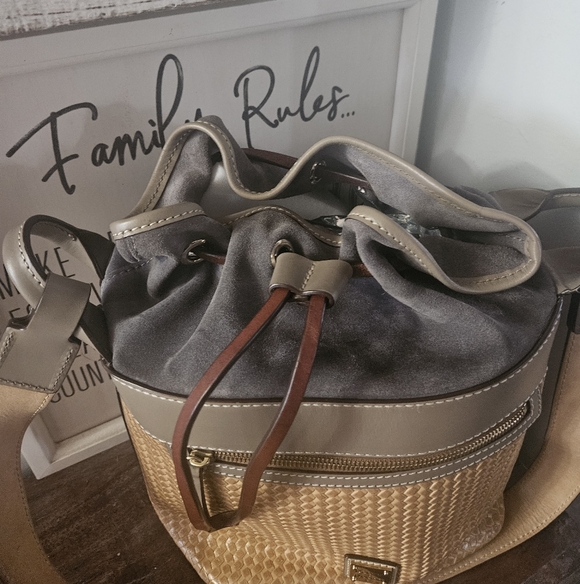 Dooney & Bourke Beacon Drawstring Bucket Bag - Picture 2 of 10